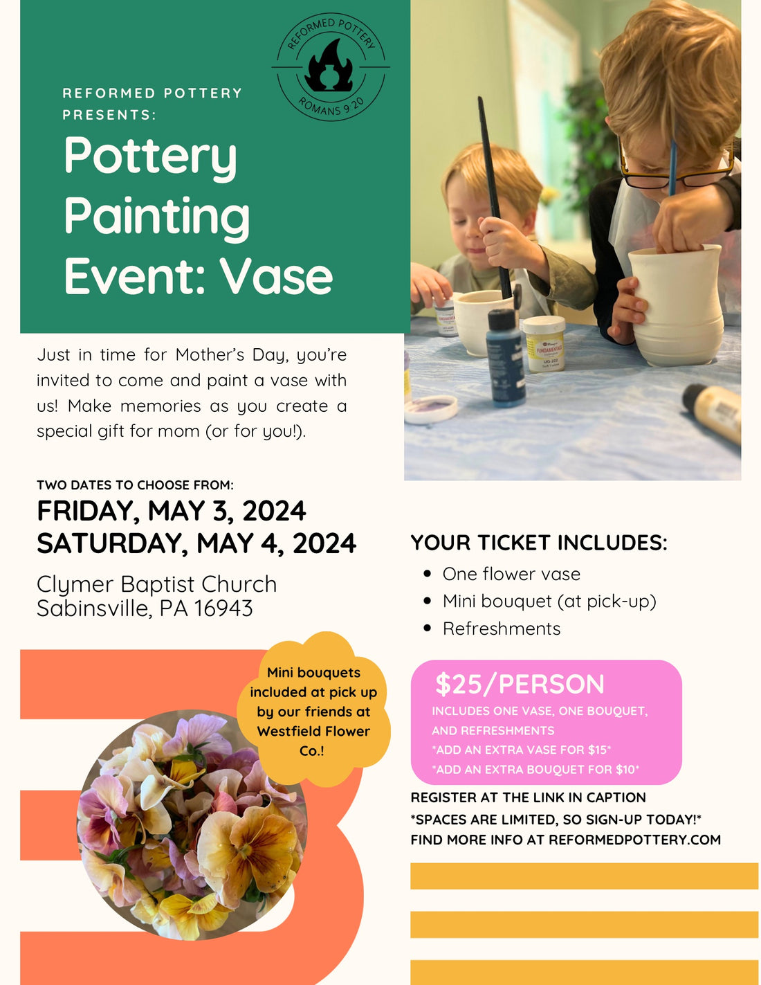 Event: Pottery Paint