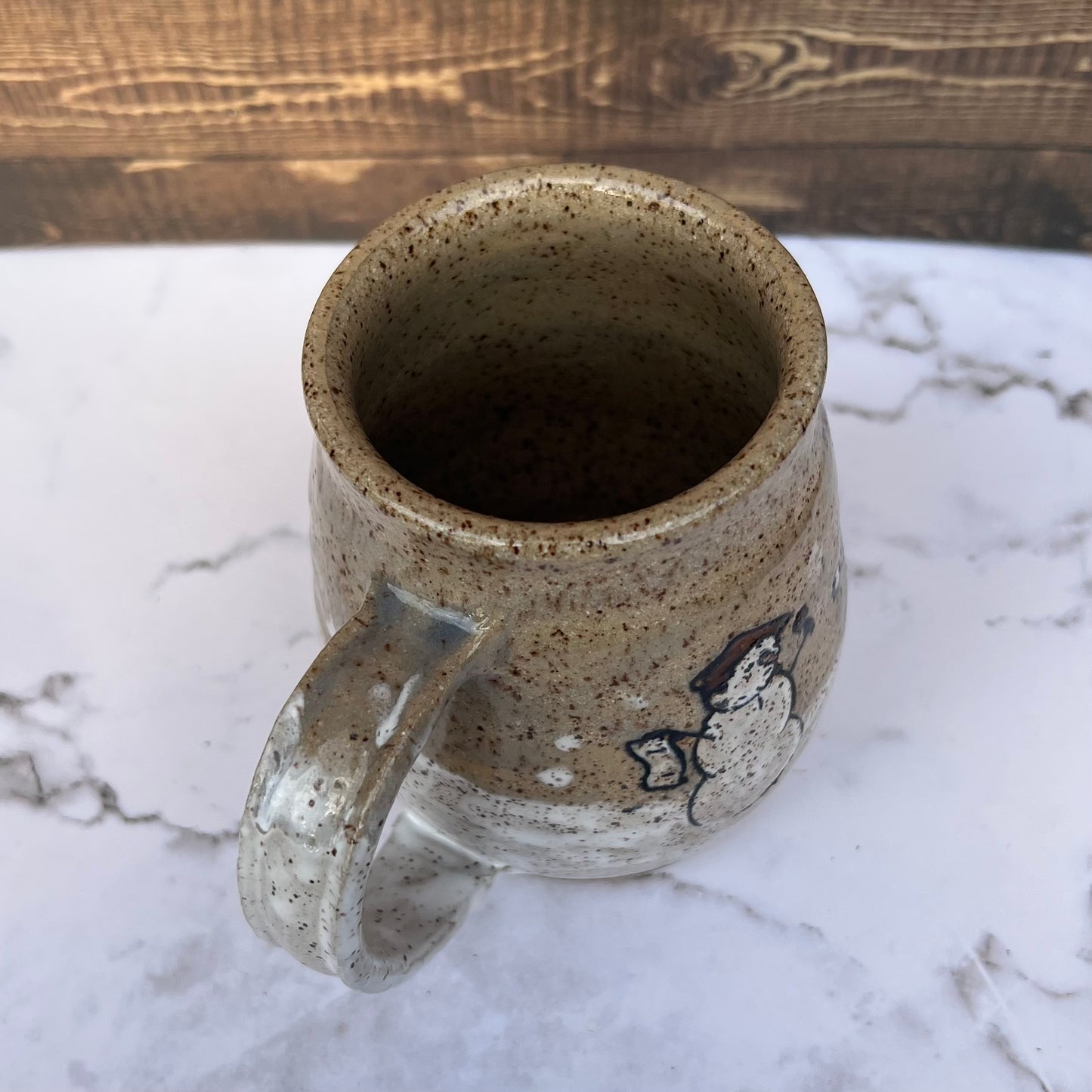 Calvin & Luther Snowmen Mug