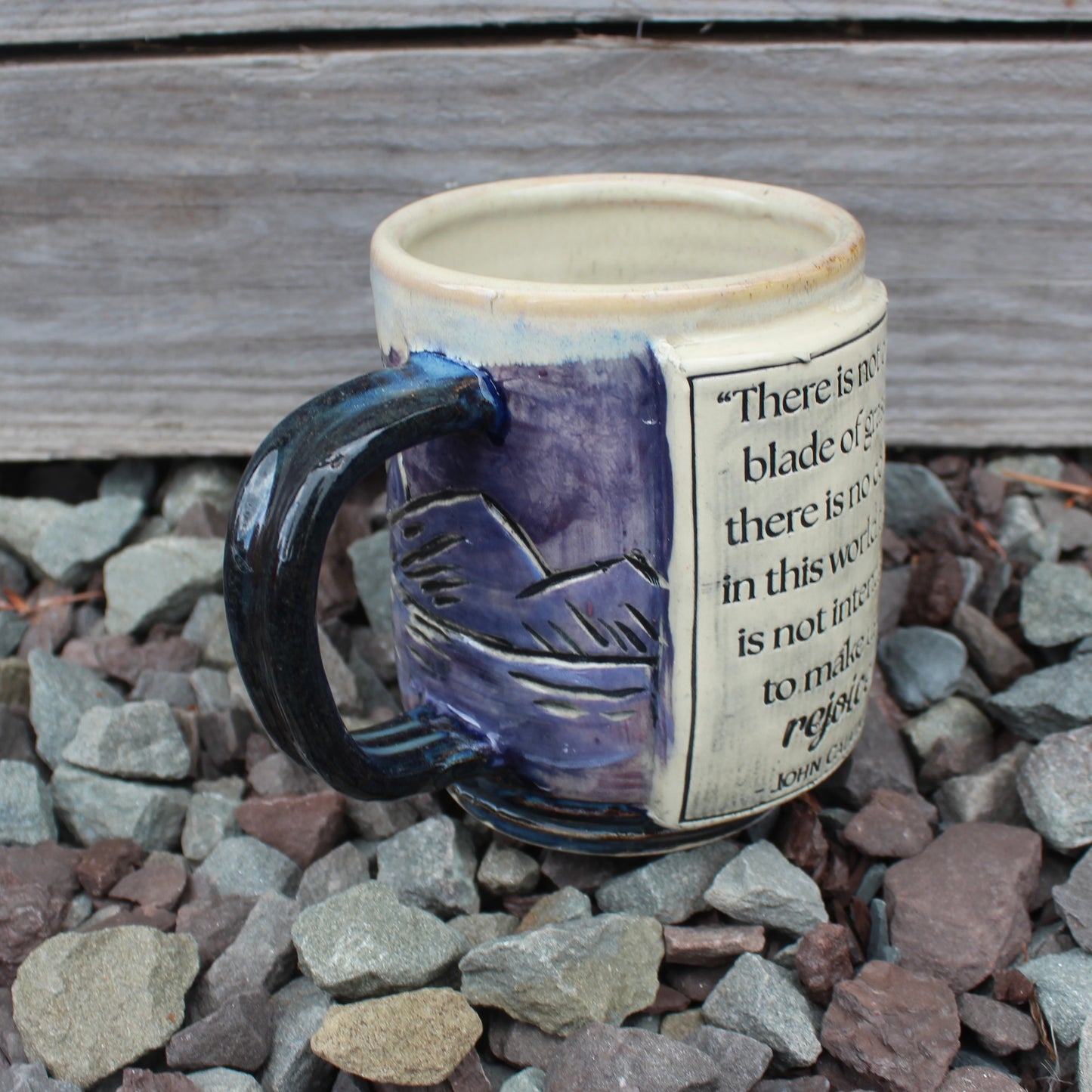 Calvin “Rejoice” Mug