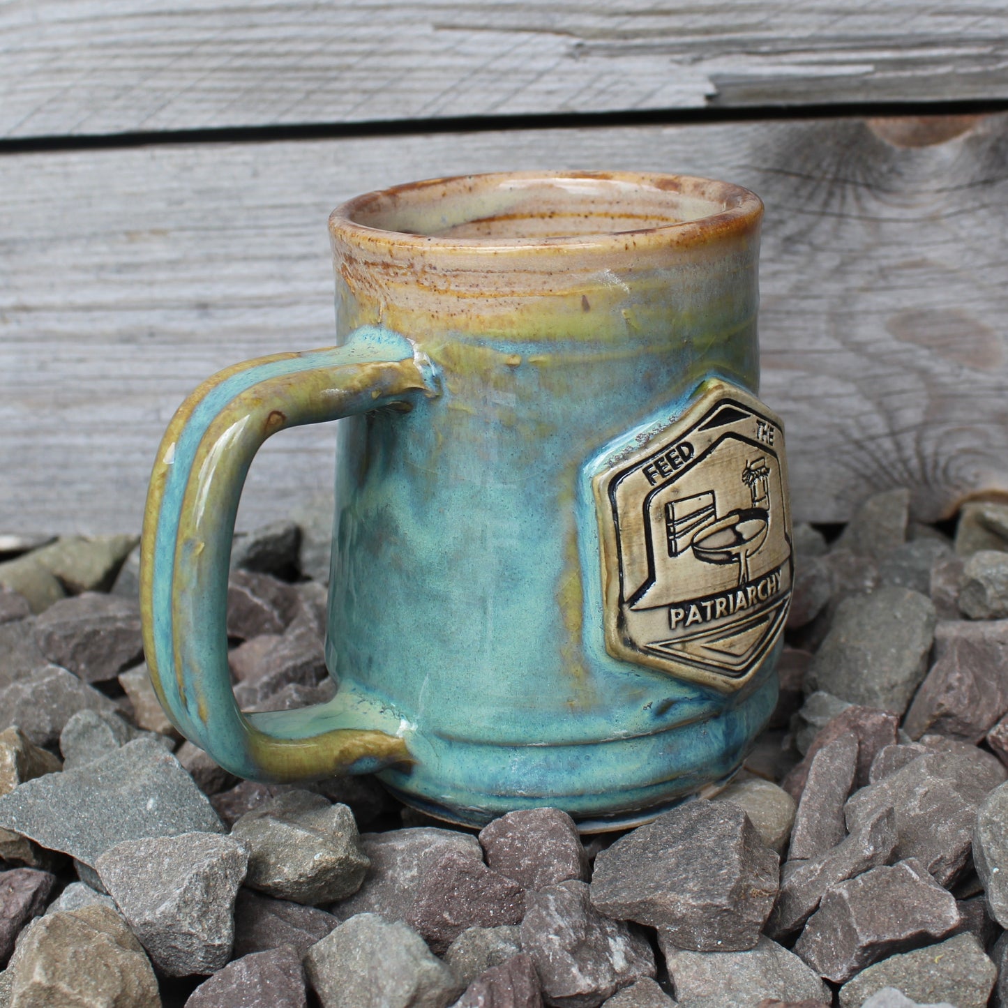 “Feed the Patriarchy” Mug