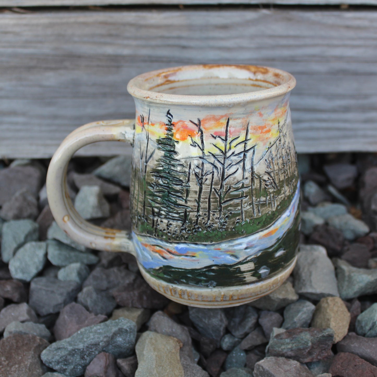 Calvin “Rejoice” Mug