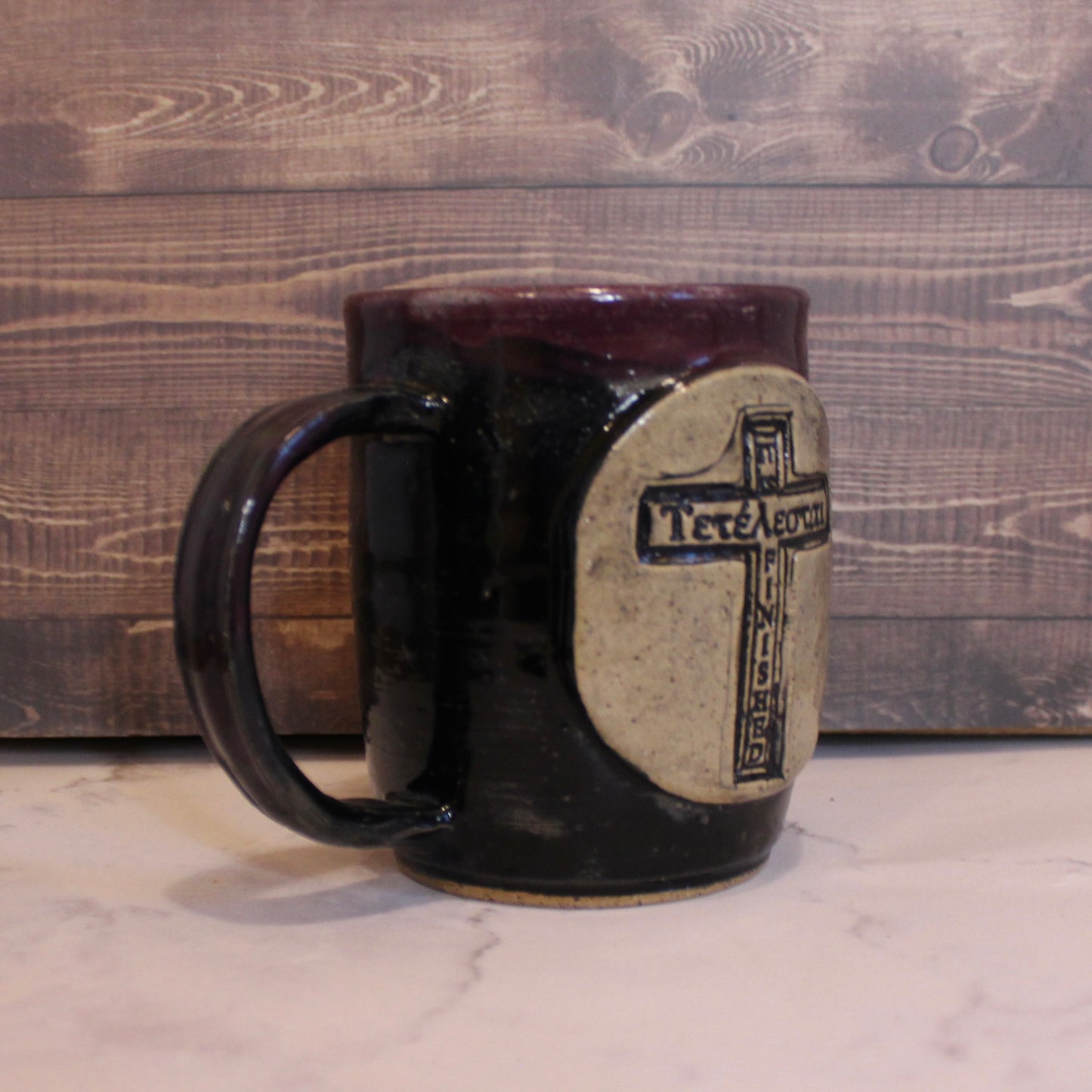 “It Is Finished” Cross Mug