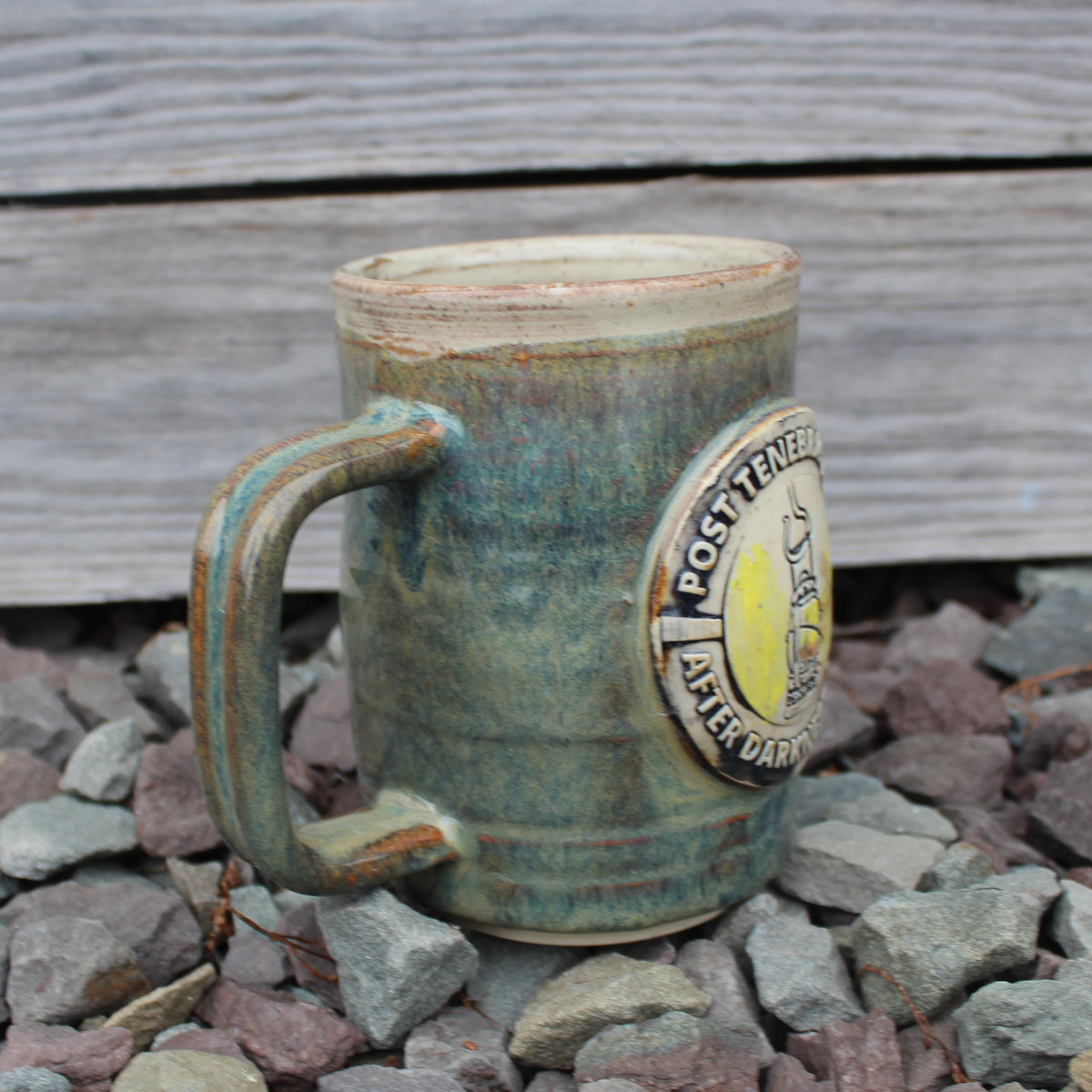 Post Tenebras Lux Mug