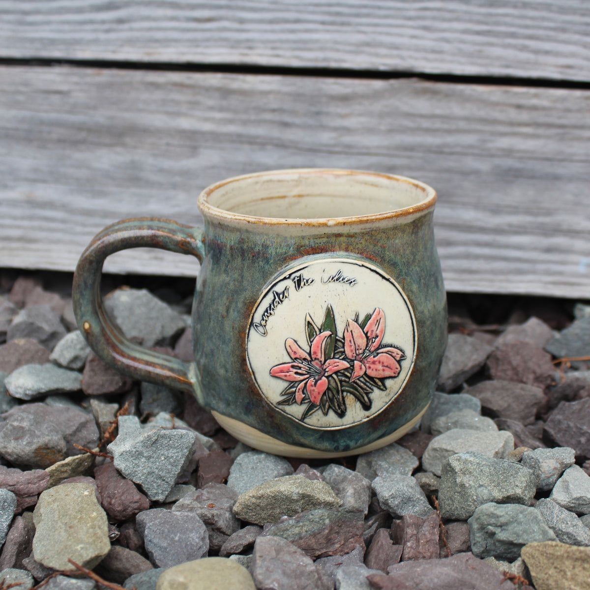 Consider the Lilies Mug