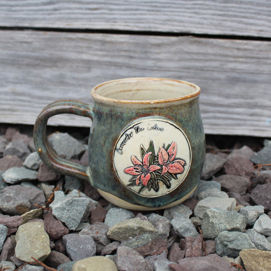 Consider the Lilies Mug