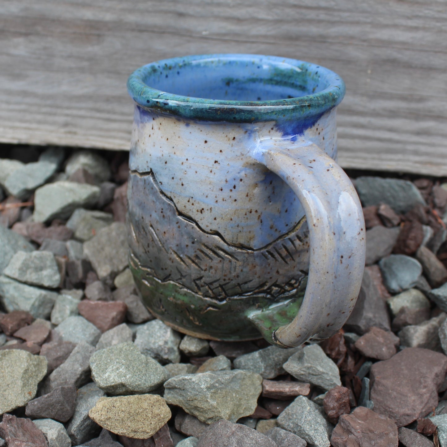 Carved Mug