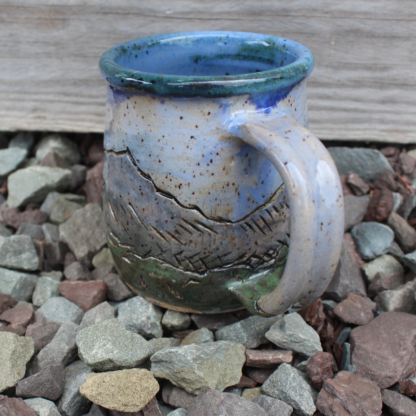Carved Mug