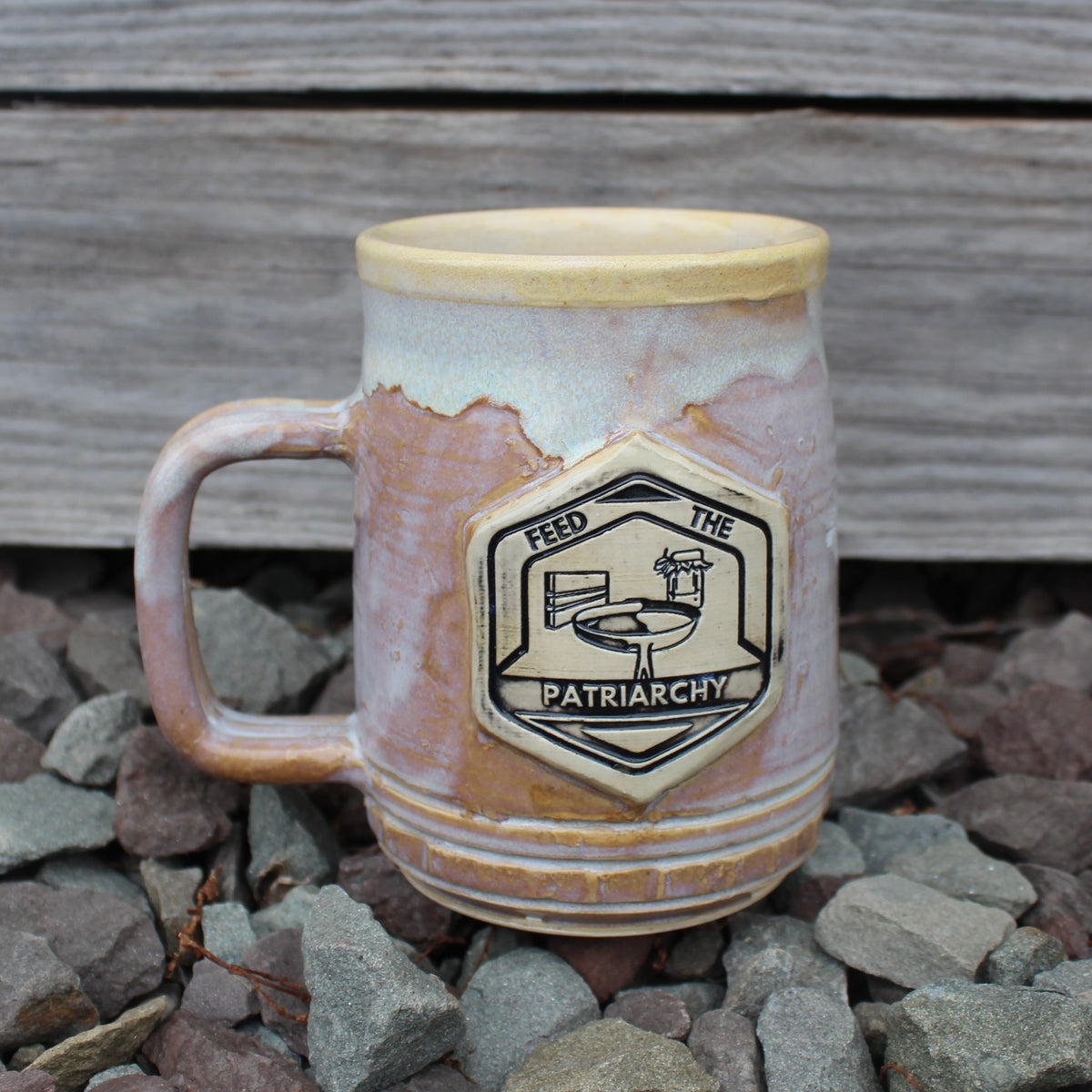 “Feed the Patriarchy” Mug