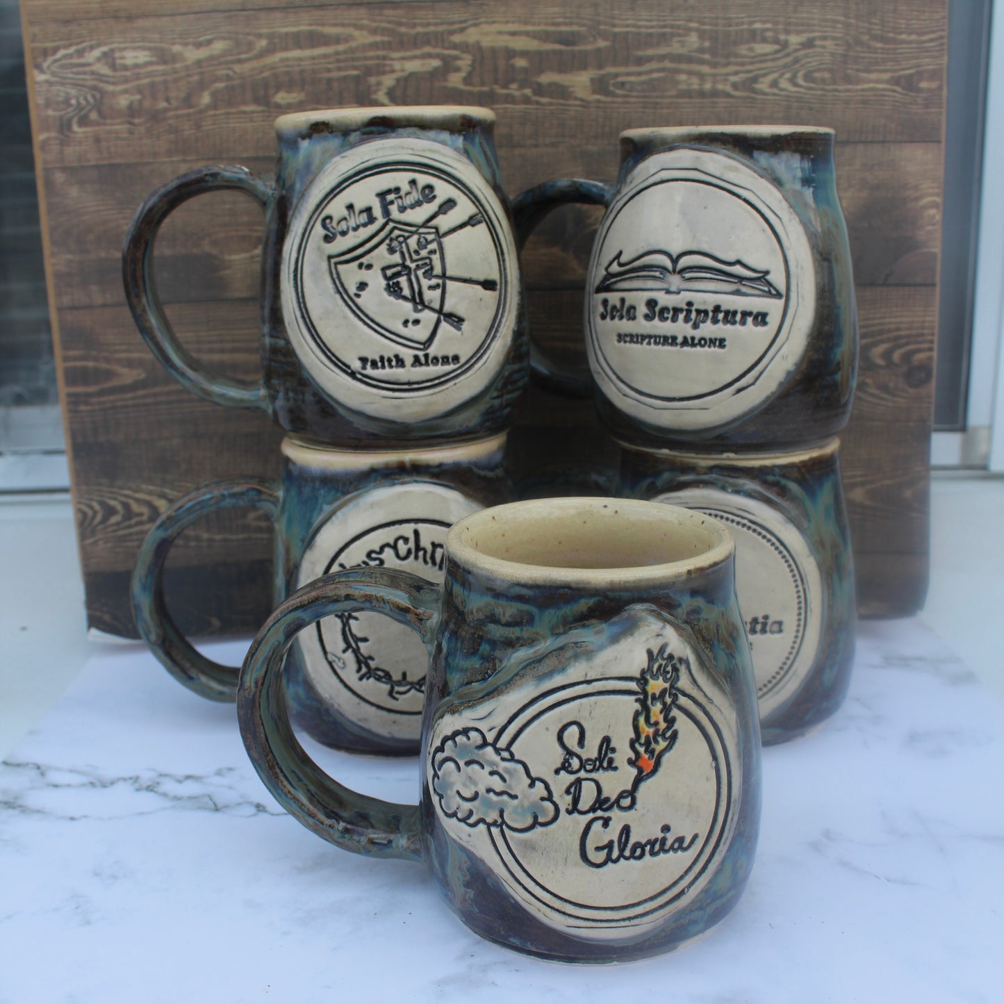 Five Solas Mug Set