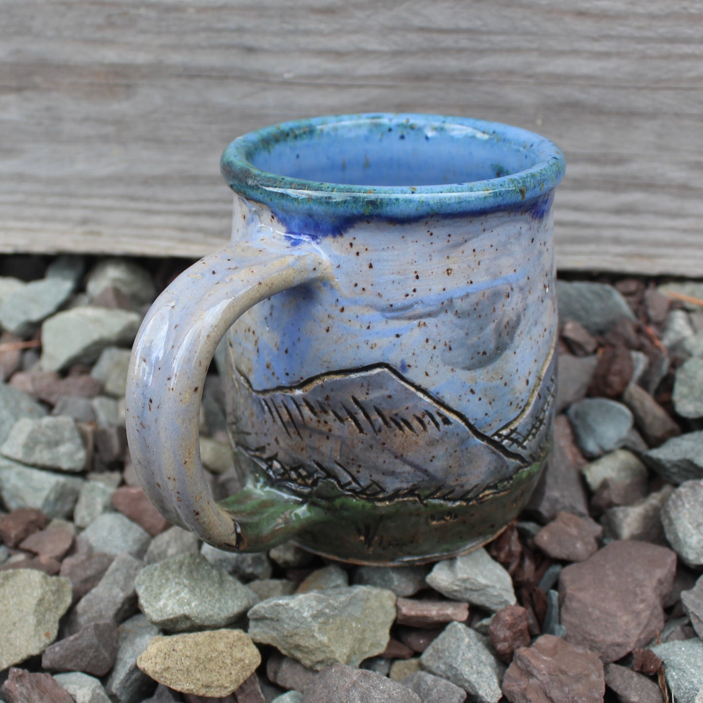 Carved Mug