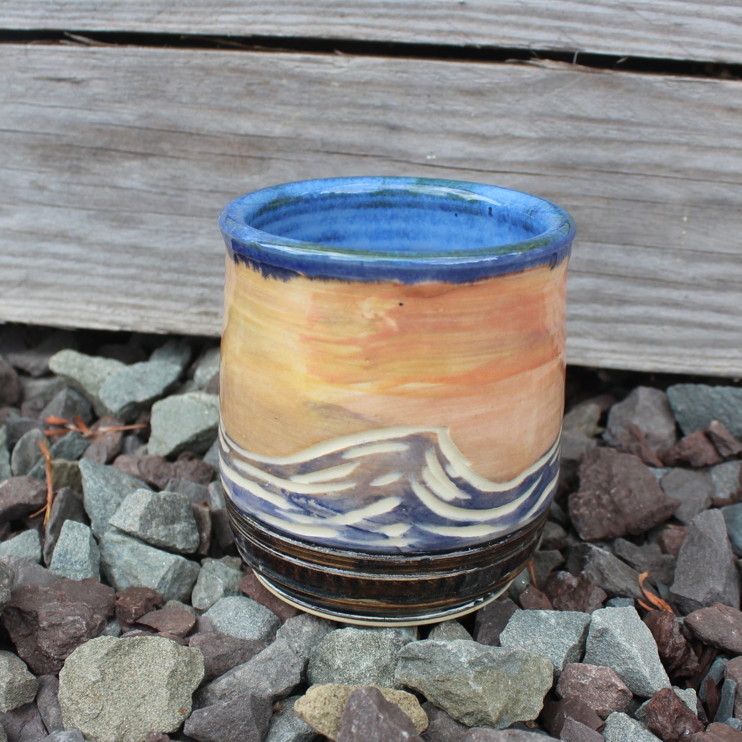 Carved Mug