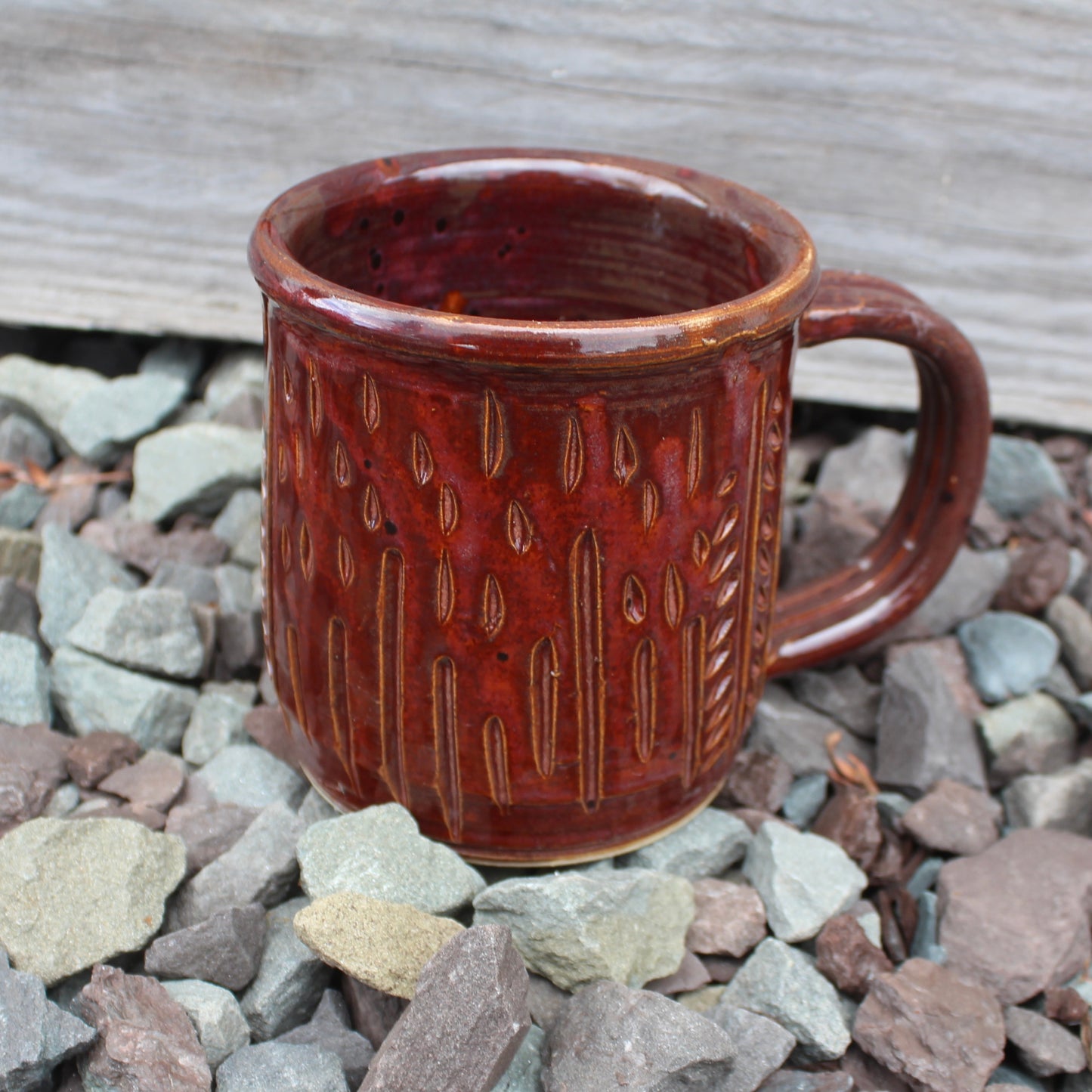 Carved Mug