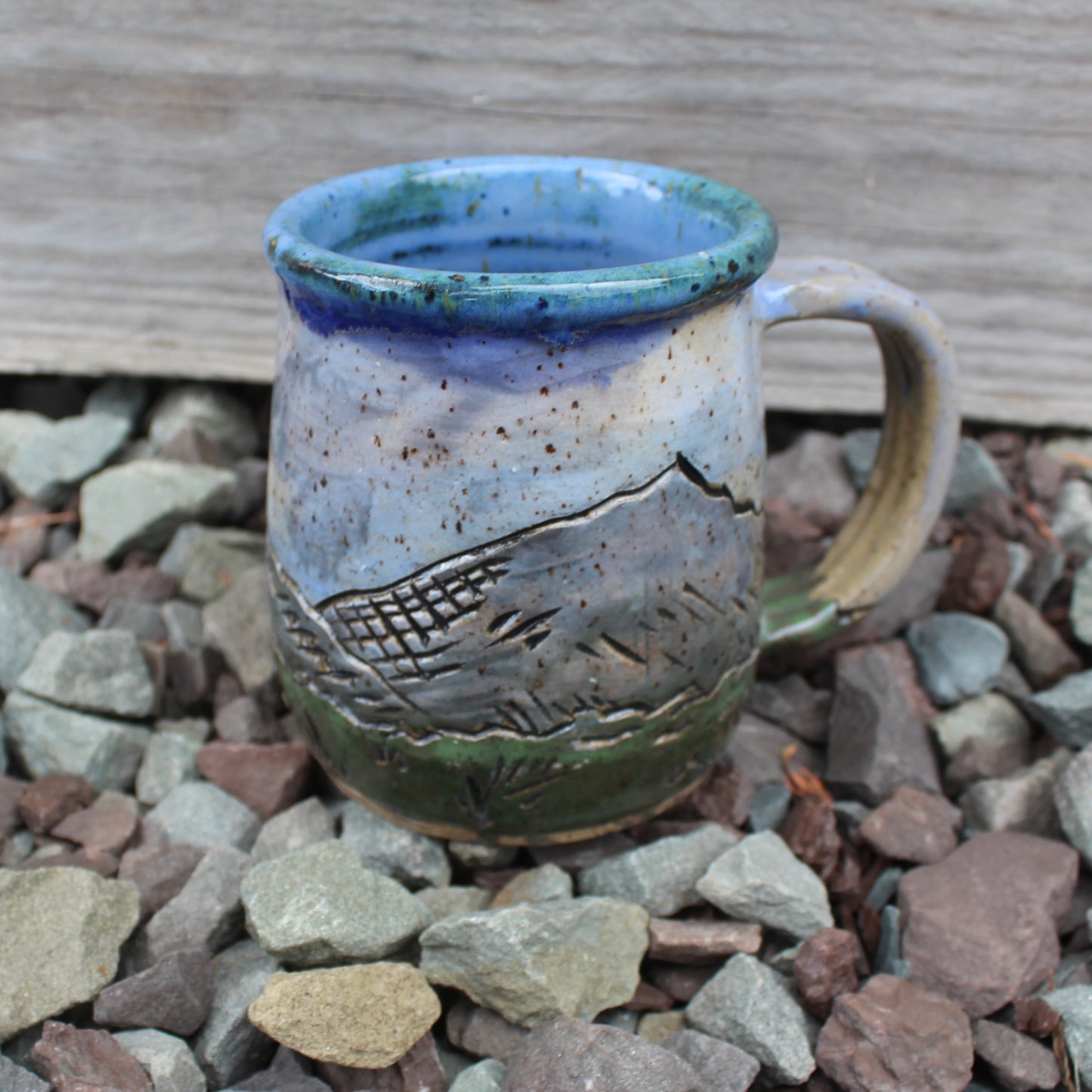 Carved Mug