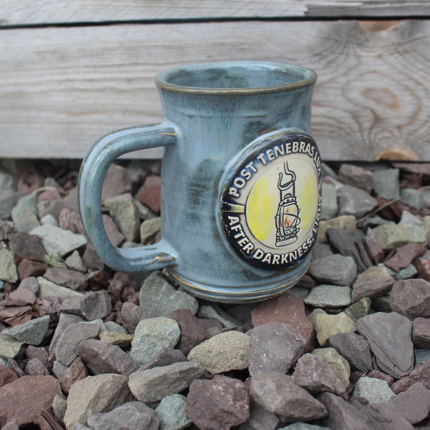 Post Tenebras Lux Mug