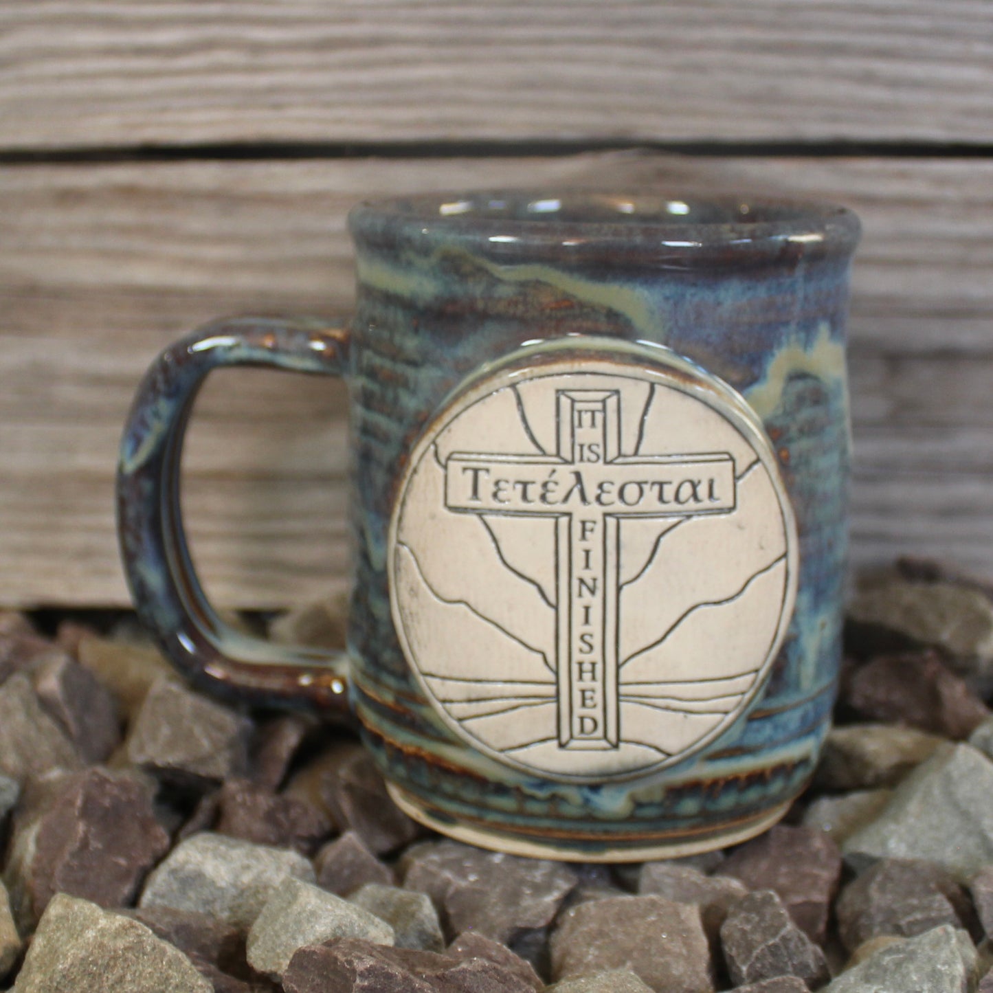 “It Is Finished” Cross Mug