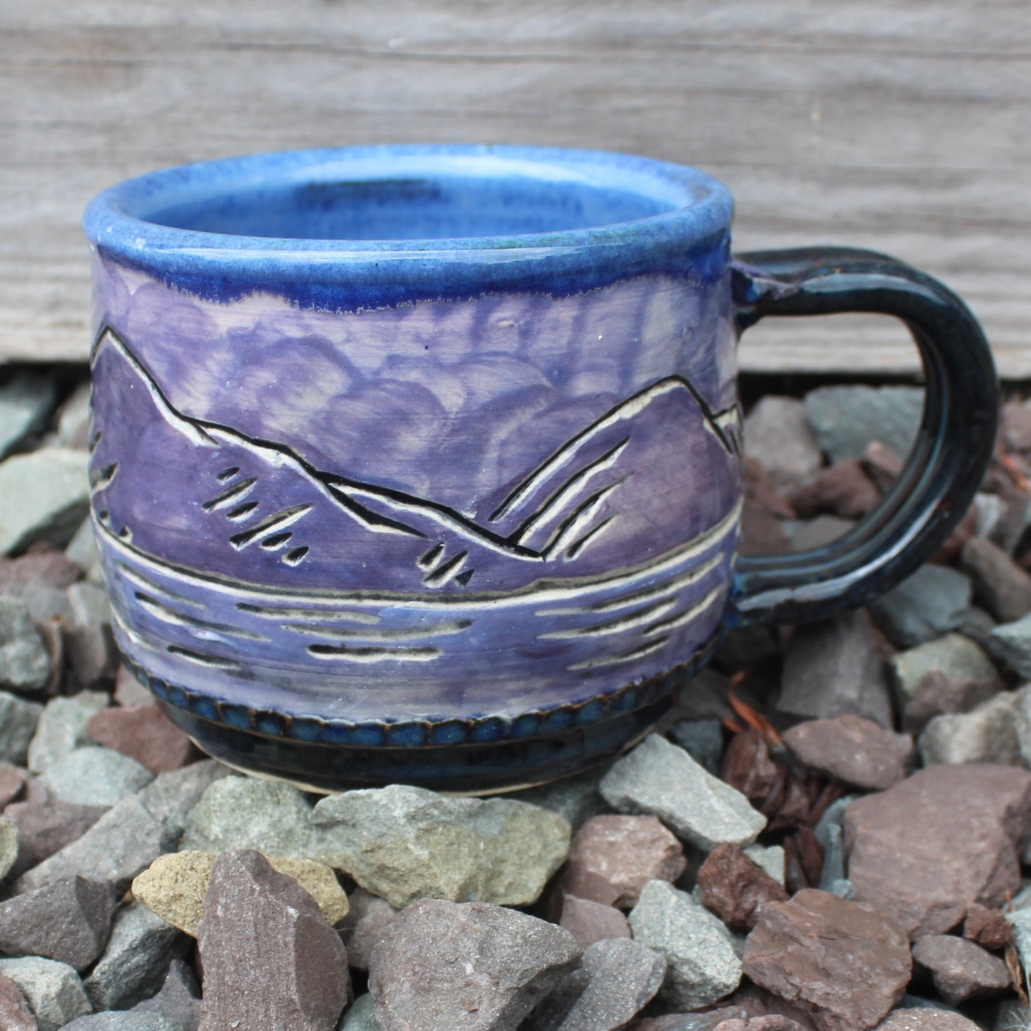 Carved Mug