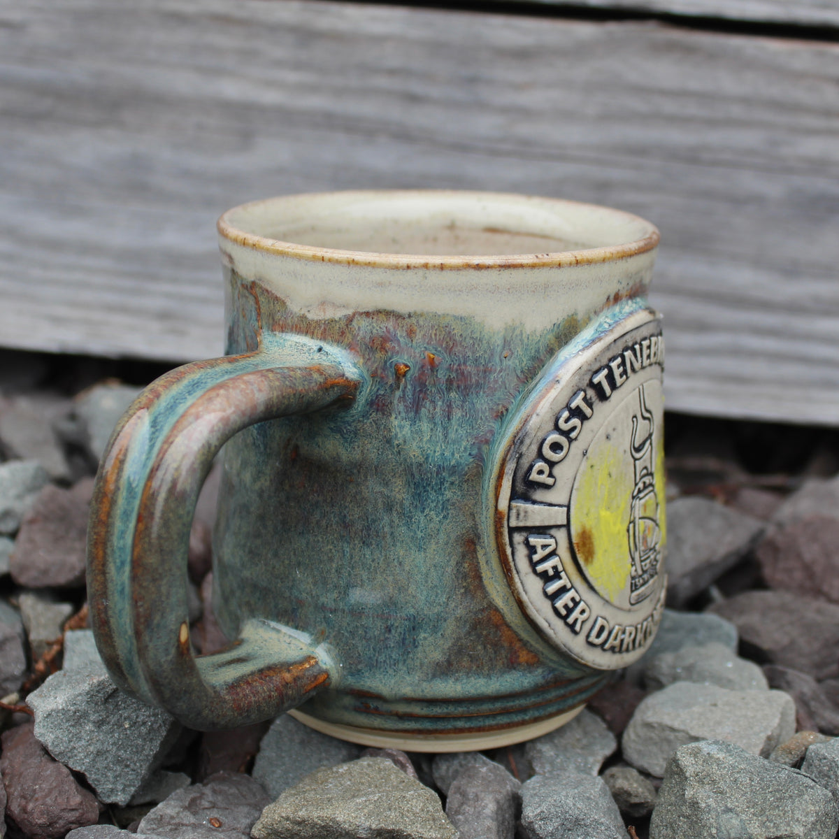 Post Tenebras Lux Mug