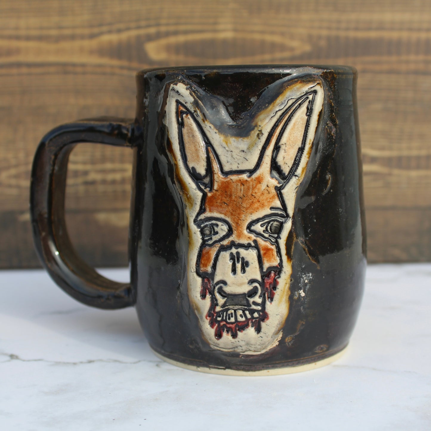 Samson & the Donkey Mug