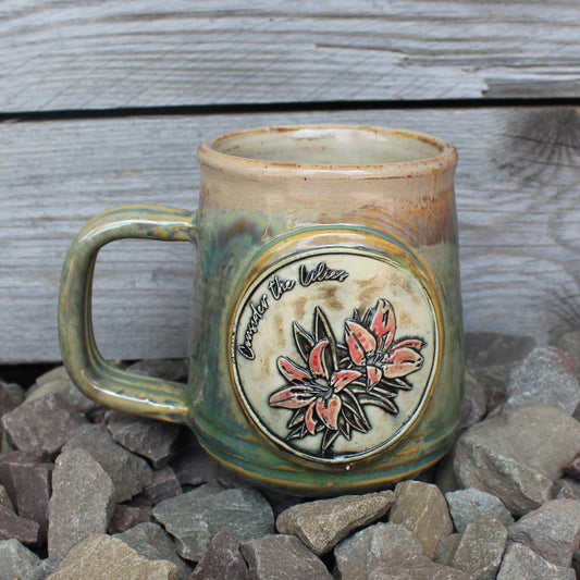 Consider the Lilies Mug