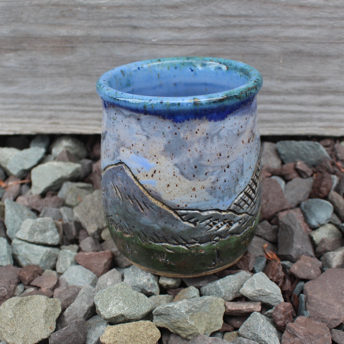 Carved Mug