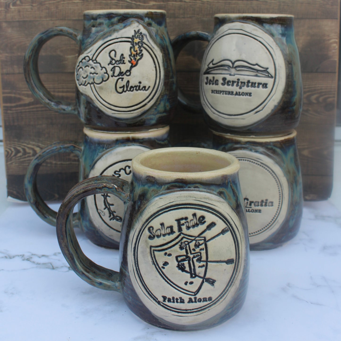 Five Solas Mug Set