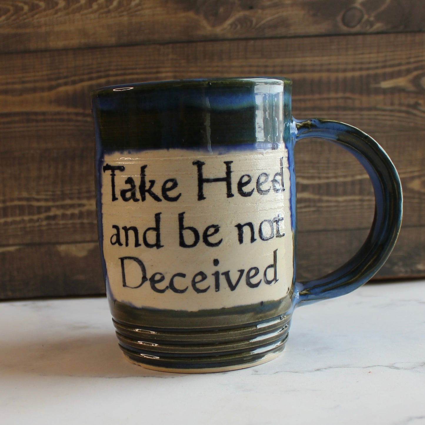 Puzzle “Take Heed” Mug