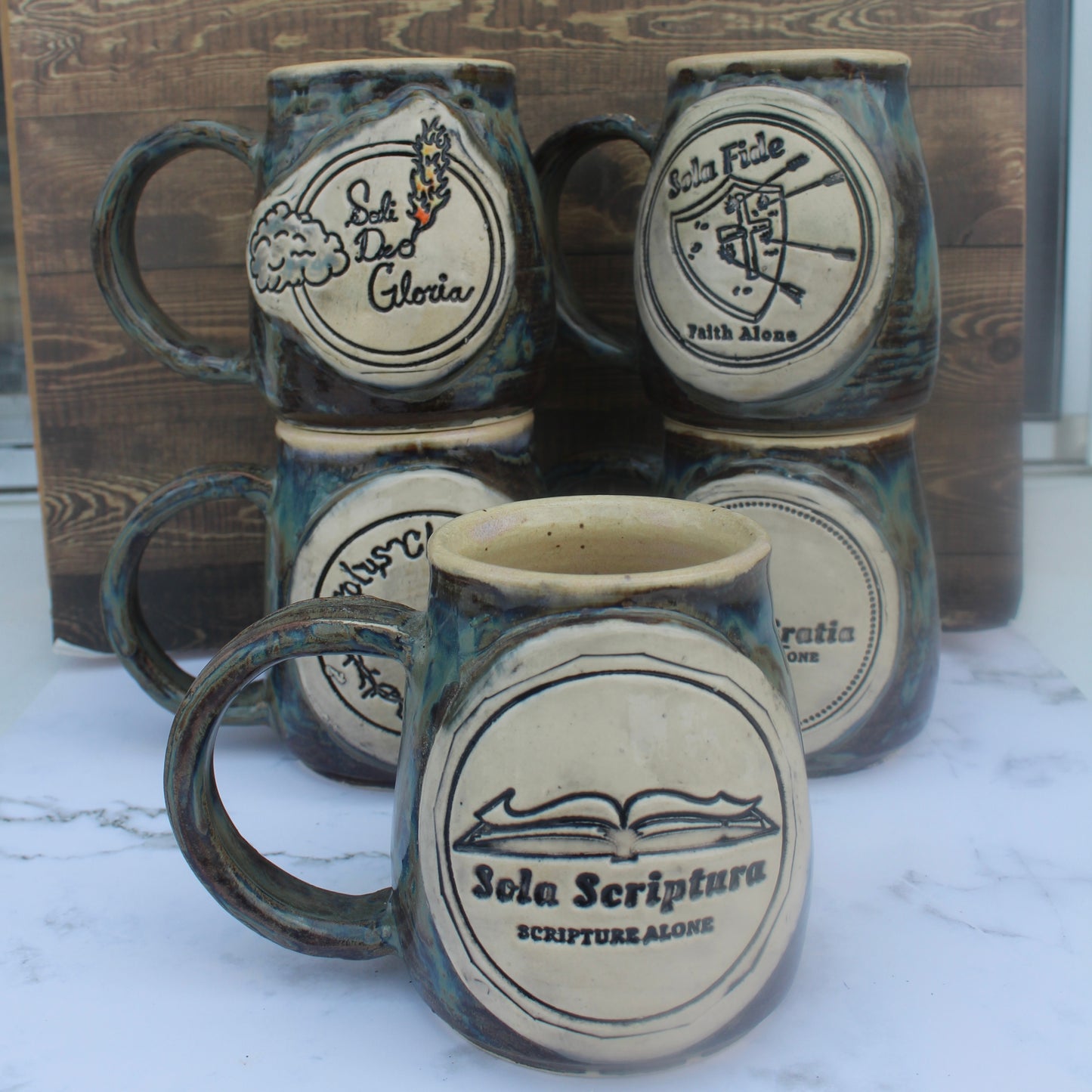 Five Solas Mug Set