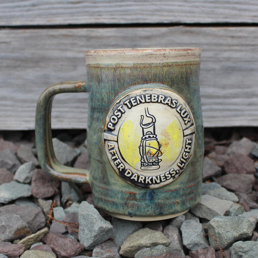 Post Tenebras Lux Mug