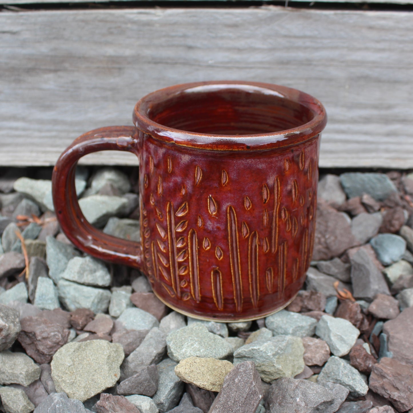 Carved Mug