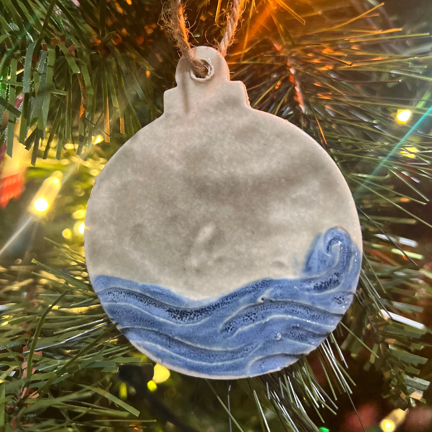 Wave Ornament