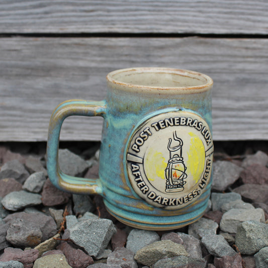 Post Tenebras Lux Mug