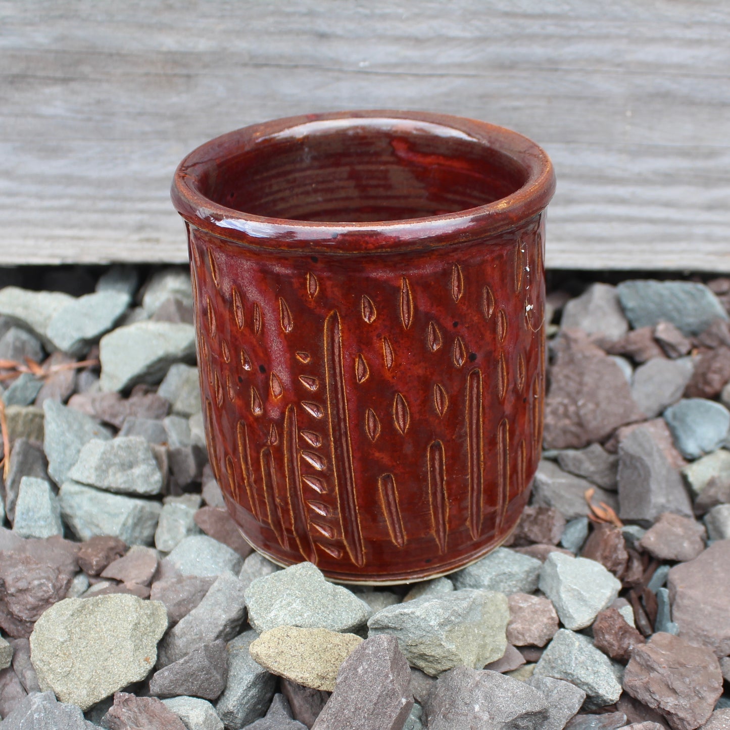 Carved Mug